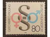 Германия 1984 Равенство мъже и жени MNH