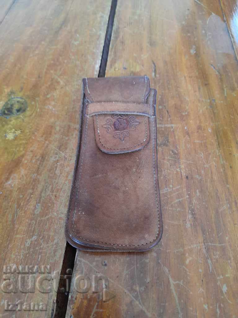 Old spectacle case