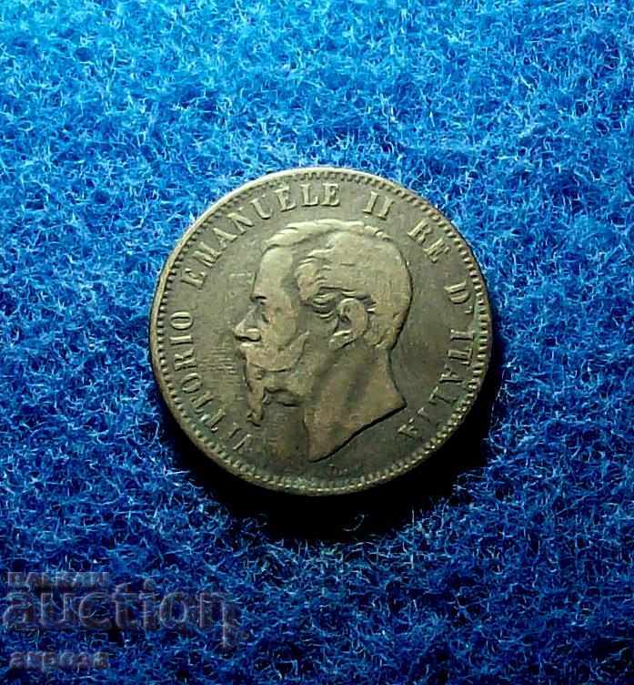 10 cents 1866 Italy with price 8.90 BGN | € 4.55 10 cents 1866 Italy with price 8.90 BGN | € 4.55