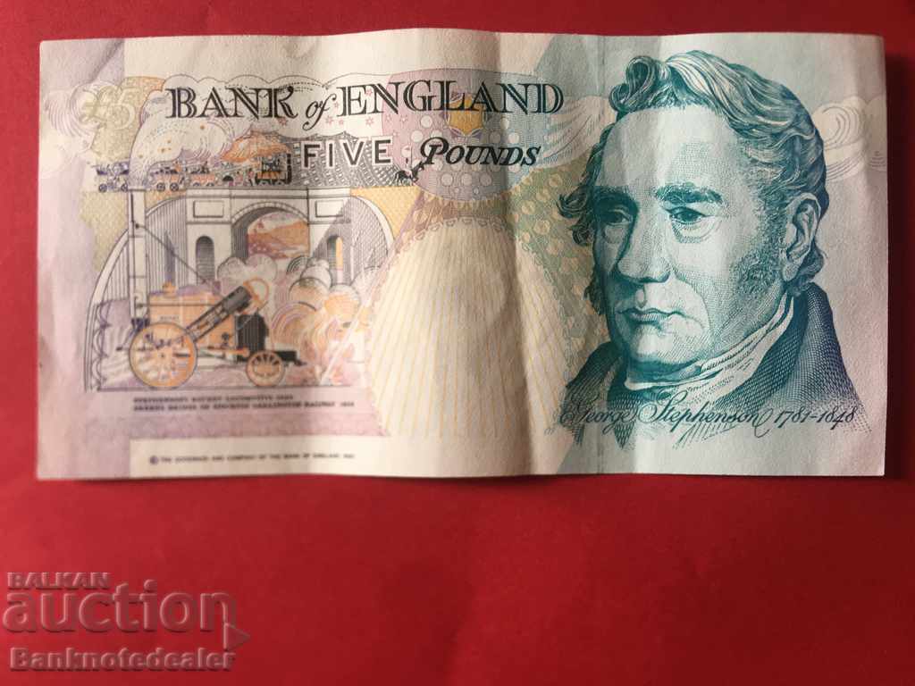 England Great Britain 5 Pounds 1990-91 Pick 382e Ref 3514 with price 18.00 BGN | € 9.20 England Great Britain 5 Pounds 1990-91 Pick 382e Ref 3514 with price 18.00 BGN | € 9.20