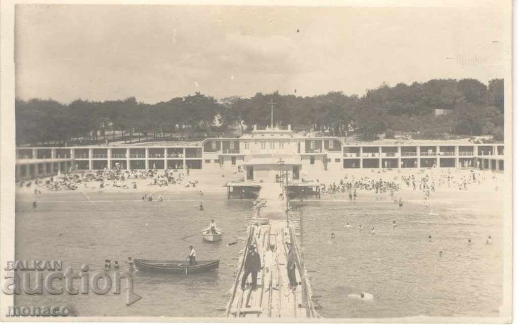 Old card - Varna, Sea Baths