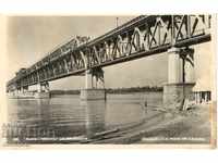 Стара картичка - Русе, Мостът на дружбата
