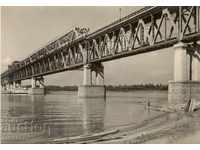 Стара картичка - Русе, Мостът на дружбата А-3