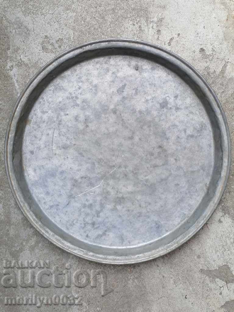Auction Banitsa tray, baker, tray, blue, copper tray tray Auction Banitsa tray, baker, tray, blue, copper tray tray