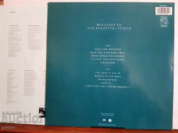 The Beautiful South - Welcome To The Beautiful South 1989 με τιμή 40.00 BGN | € 20.45 The Beautiful South - Welcome To The Beautiful South 1989 με τιμή 40.00 BGN | € 20.45