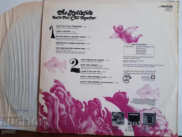 The Stylistics - Let's Put It All Together 1974 with price 12.00 BGN | € 6.14 The Stylistics - Let's Put It All Together 1974 with price 12.00 BGN | € 6.14