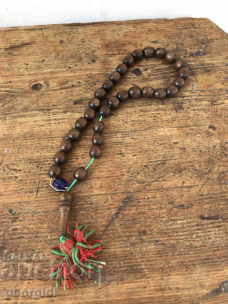 Old wooden rosary №0615