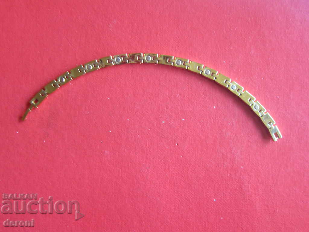 Great gilded bracelet with price 10.00 BGN | € 5.11 Great gilded bracelet with price 10.00 BGN | € 5.11