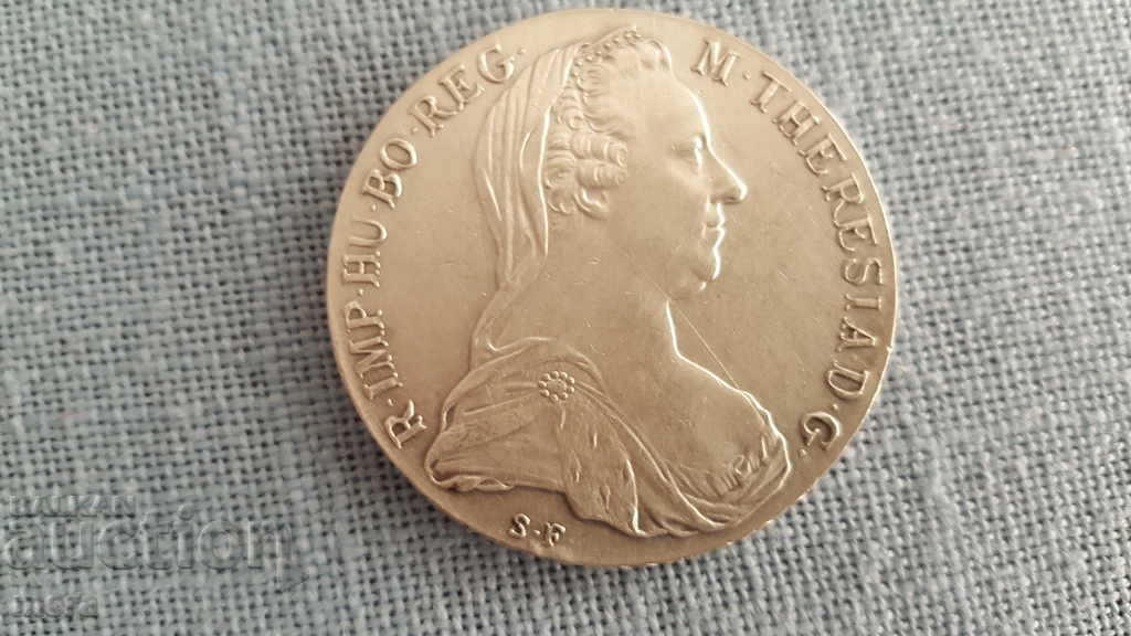 Auction  1 Thaler 1780 Austria- Maria Theresia- S.F.