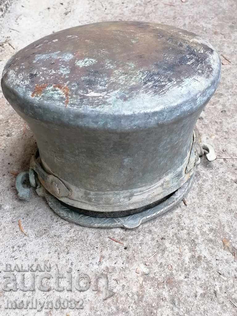 Доставка на Старо бакърено менче бакър, котле Доставка на Старо бакърено менче бакър, котле