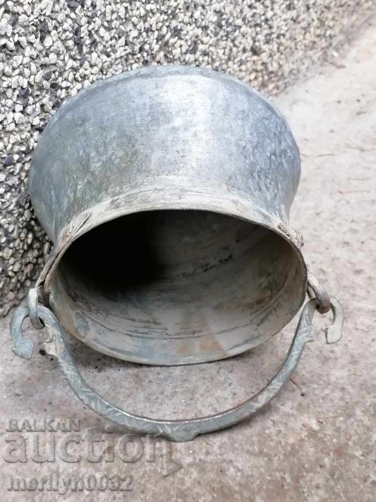 Старо бакърено менче бакър, котле - 5 Старо бакърено менче бакър, котле - 5