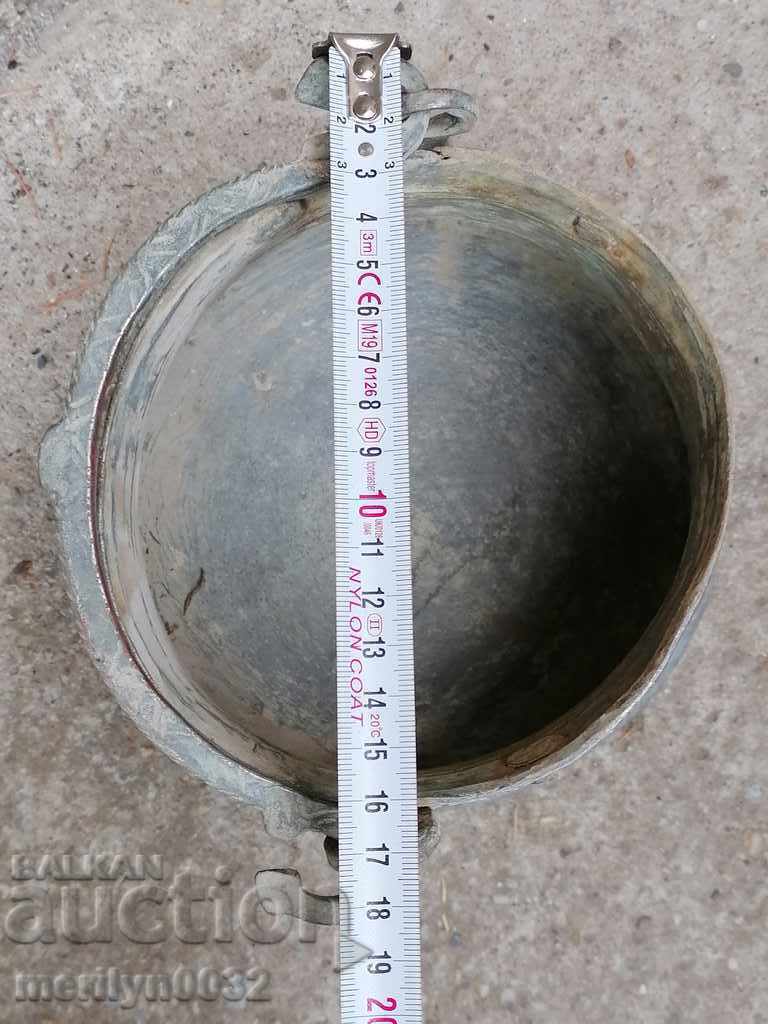 Старо бакърено менче бакър, котле - 7 Старо бакърено менче бакър, котле - 7