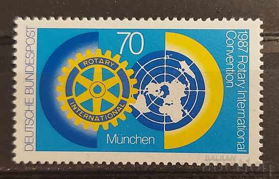 Германия 1987 Организации/Ротари MNH