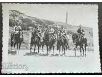 1750 Kingdom of Bulgaria cavalrymen of the WWII exercise