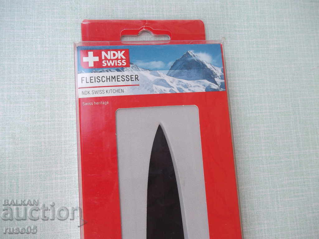 Auction Knife "FLEISCHMESSER NDK SWISS KITCHEN" new Auction Knife "FLEISCHMESSER NDK SWISS KITCHEN" new
