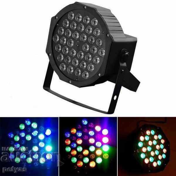 LED disco club party lamp spotlight RGB with price 33.50 BGN | € 17.13 LED disco club party lamp spotlight RGB with price 33.50 BGN | € 17.13