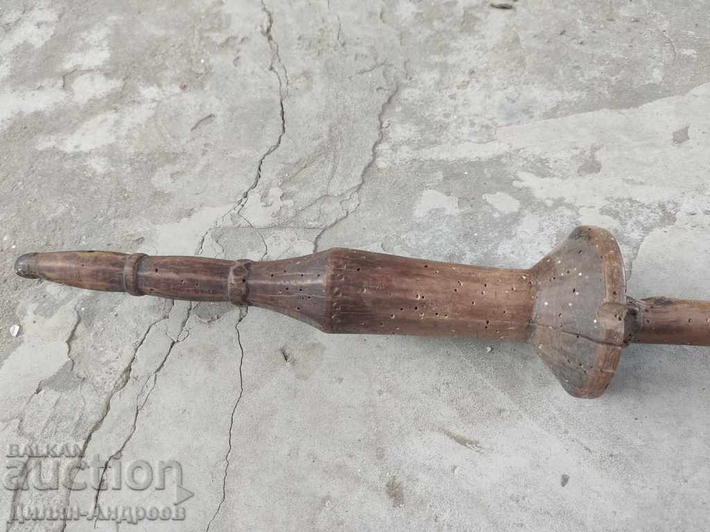 Auction Ancient wooden hurka from the beginning of the 20th century Auction Ancient wooden hurka from the beginning of the 20th century