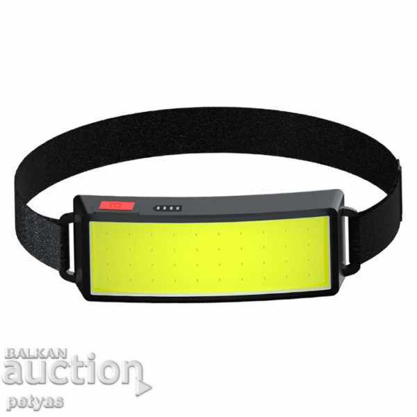 Rechargeable LED headlamp with price 24.50 BGN | € 12.53 Rechargeable LED headlamp with price 24.50 BGN | € 12.53
