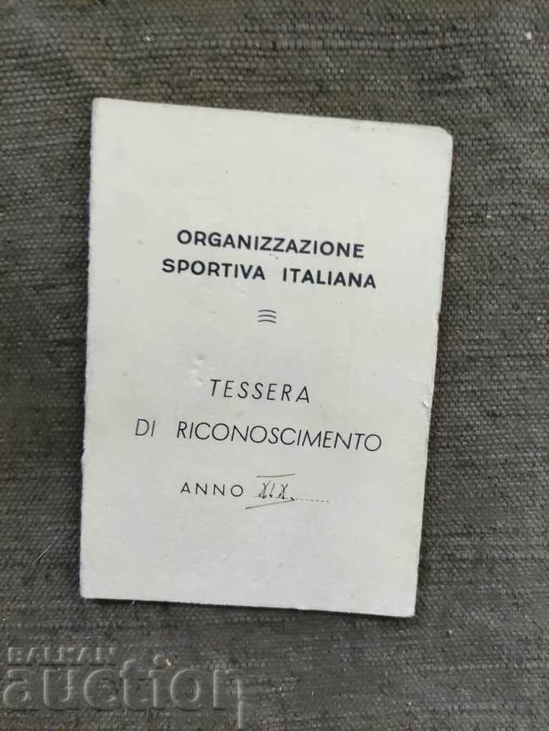 Organizație sportivă italiană