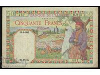 Algeria 50 Francs 1942 Pick Ref 1467