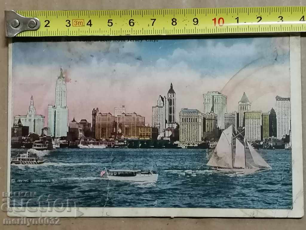 Postcard photo New York City USA 1922 - 5
