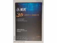 Puzzle 3D din metal Boeing 747 de asamblat