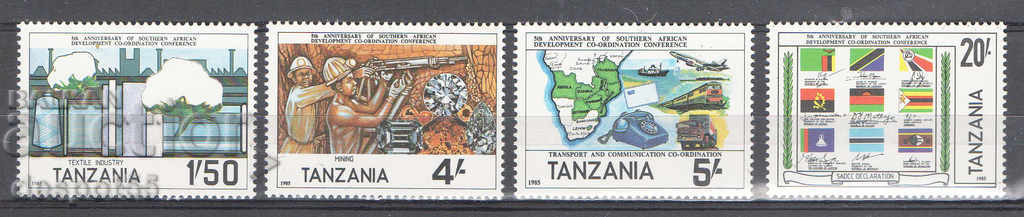 1985. Tanzania. Conferința de coordonare a dezvoltării.