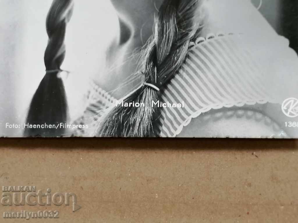 Auction Postcard photo Marin Michel Vienna Auction Postcard photo Marin Michel Vienna