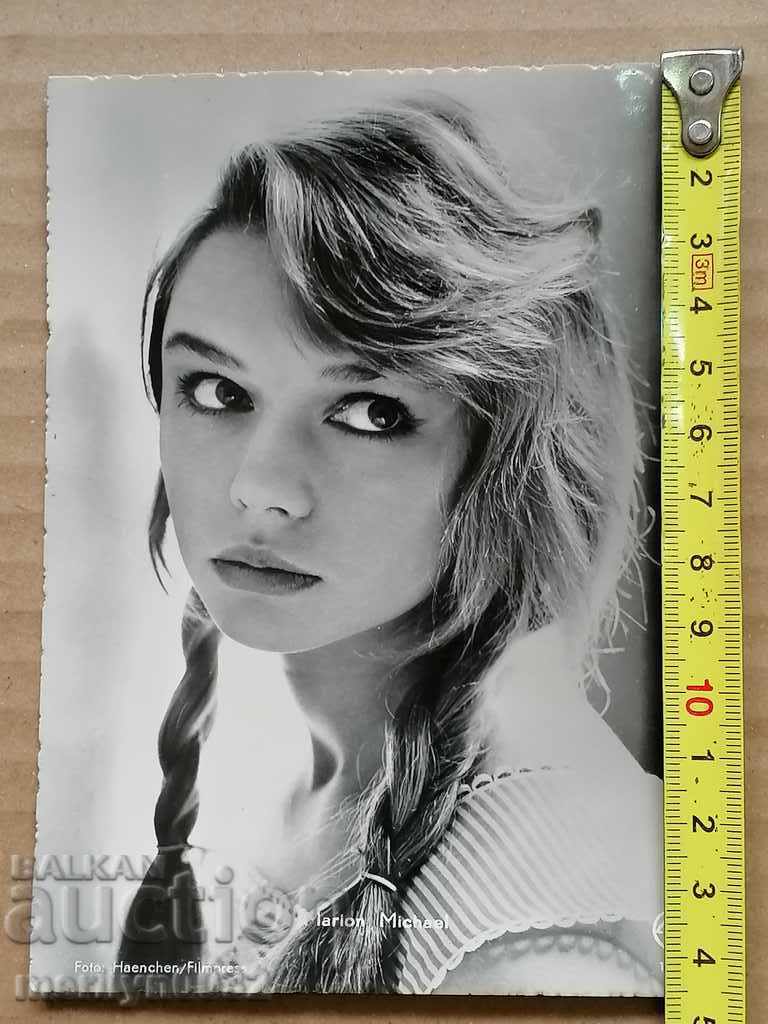 Postcard photo Marin Michel Vienna - 5 Postcard photo Marin Michel Vienna - 5