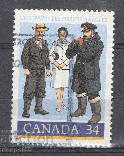 1985. Канада. 75-годишнината от Кралския канадски флот.