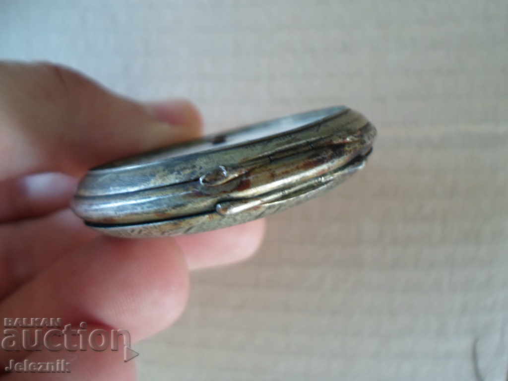 Auction antique solid silver swiss pocket watch - to restore Auction antique solid silver swiss pocket watch - to restore