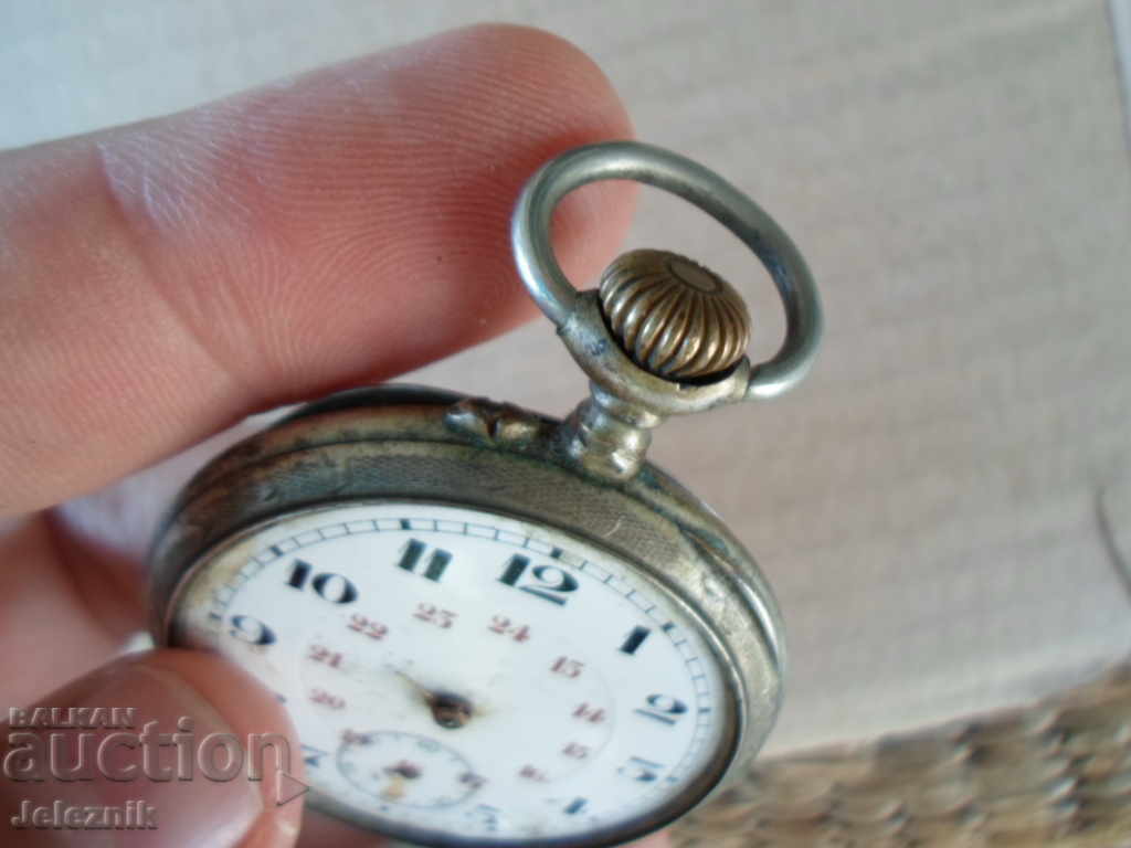 Delivery of antique solid silver swiss pocket watch - to restore Delivery of antique solid silver swiss pocket watch - to restore