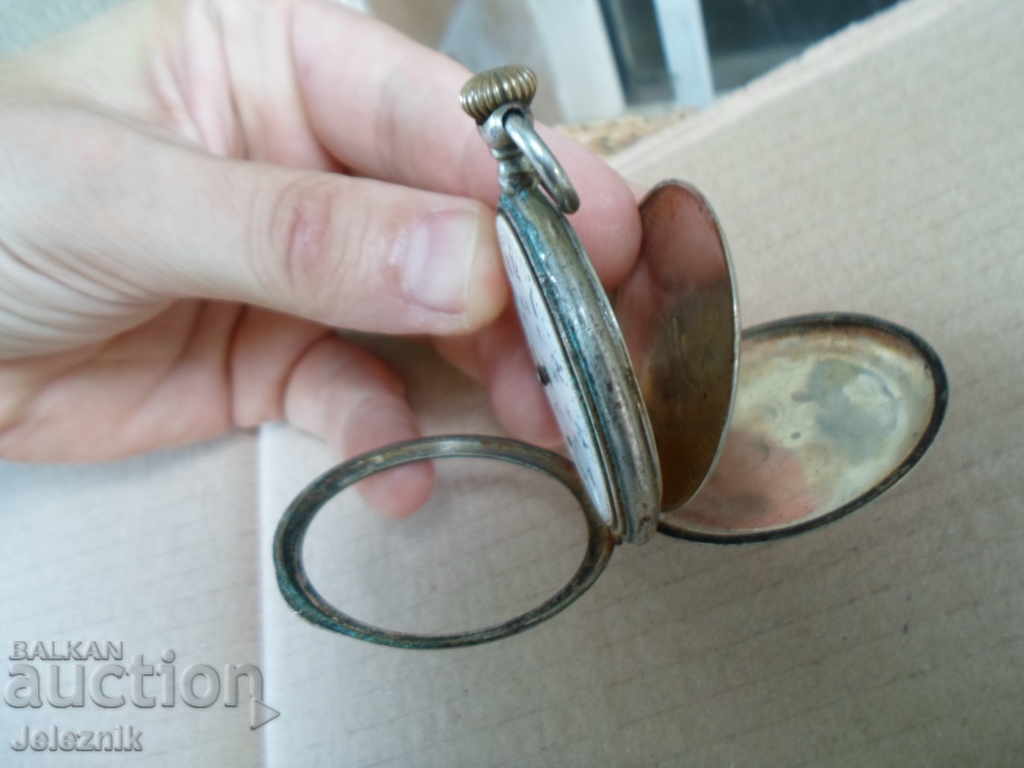 antique solid silver swiss pocket watch - to restore - 5 antique solid silver swiss pocket watch - to restore - 5