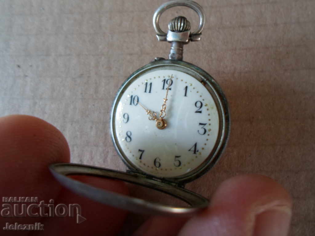 Delivery of antique swiss silver lady pocket watch-working Delivery of antique swiss silver lady pocket watch-working