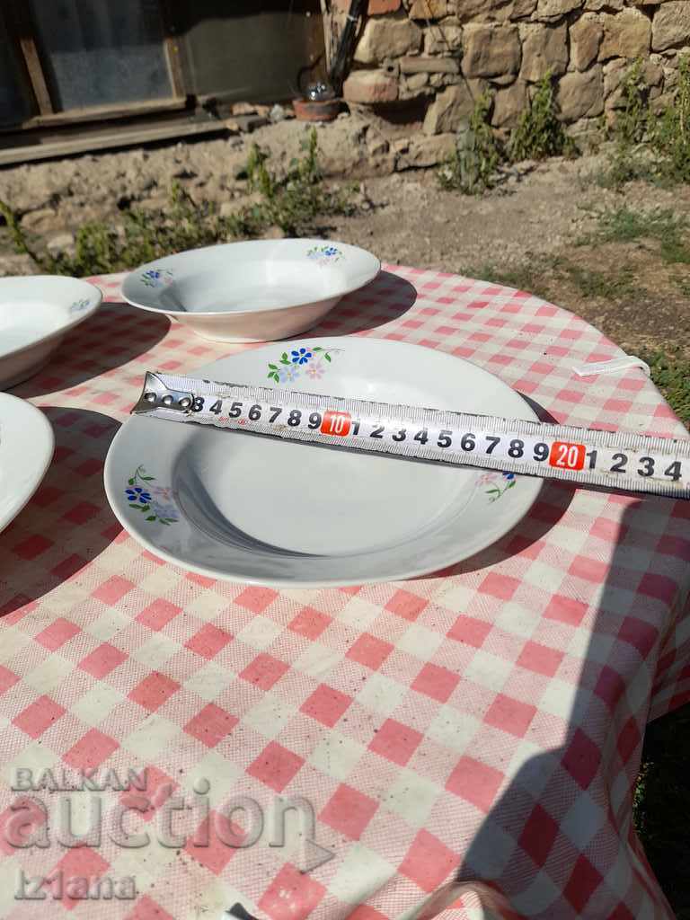 Παλιά πιάτα πορσελάνης, πλάκες - 5 Παλιά πιάτα πορσελάνης, πλάκες - 5