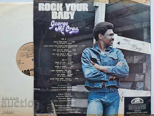 George McCrae - Rock Your Baby 1974 with price 5.00 BGN | € 2.56