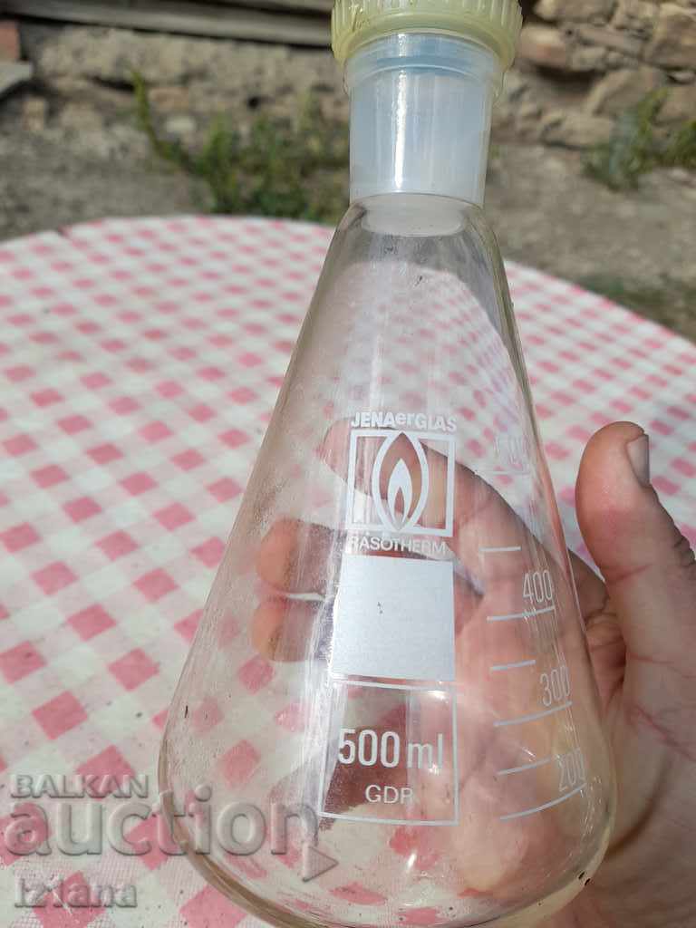 Auction Old Jenaglas 500 flask Auction Old Jenaglas 500 flask