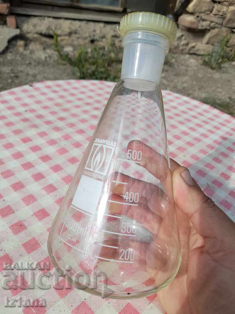 Delivery of Old Jenaglas 500 flask Delivery of Old Jenaglas 500 flask