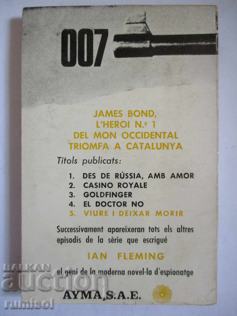 Livrarea Viure și lăsa muri - Ian Fleming