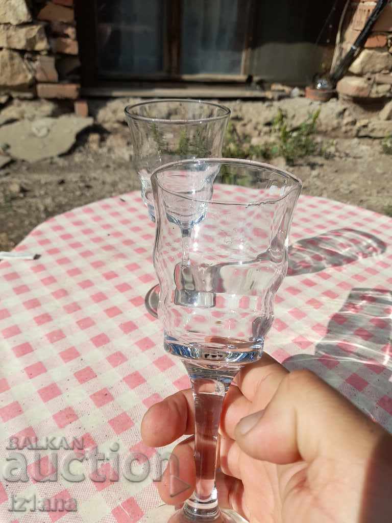 Old glass, cups with price 15.00 BGN | € 7.67 Old glass, cups with price 15.00 BGN | € 7.67
