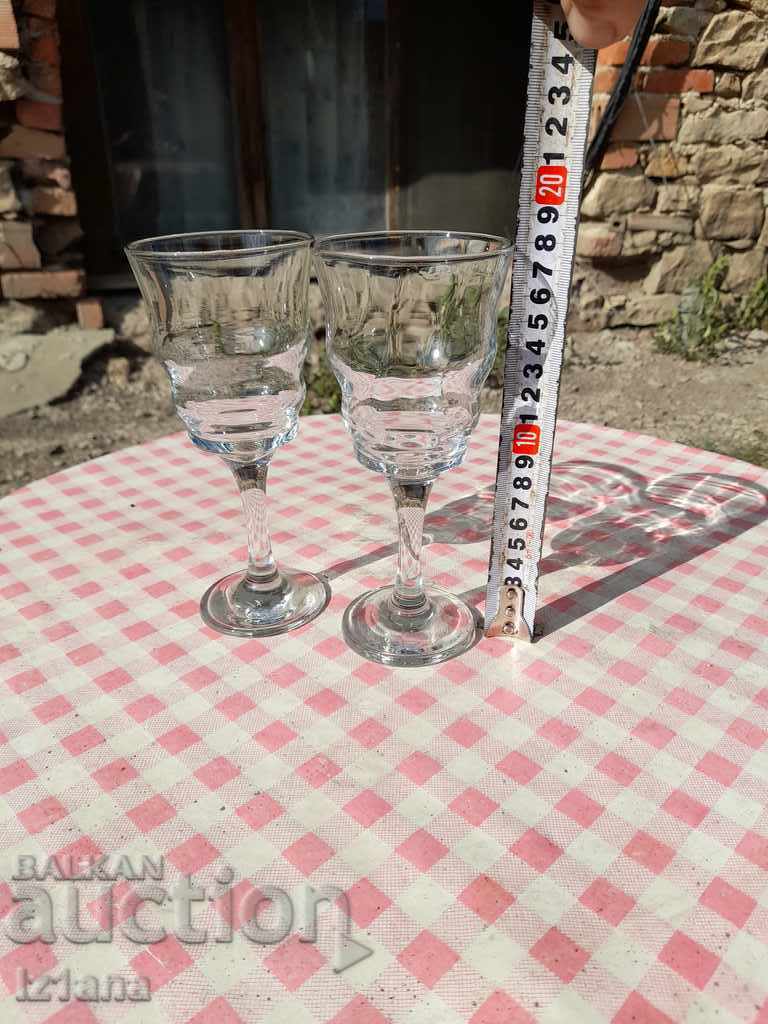 Old glass, cups - 6 Old glass, cups - 6