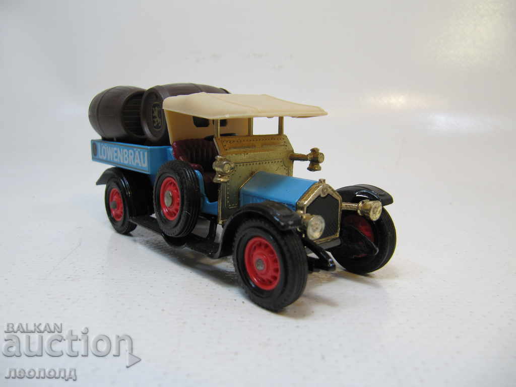 OLD RETRO METAL CROSLEY MATCHBOX MOY ENGLAND CAR - 5 OLD RETRO METAL CROSLEY MATCHBOX MOY ENGLAND CAR - 5