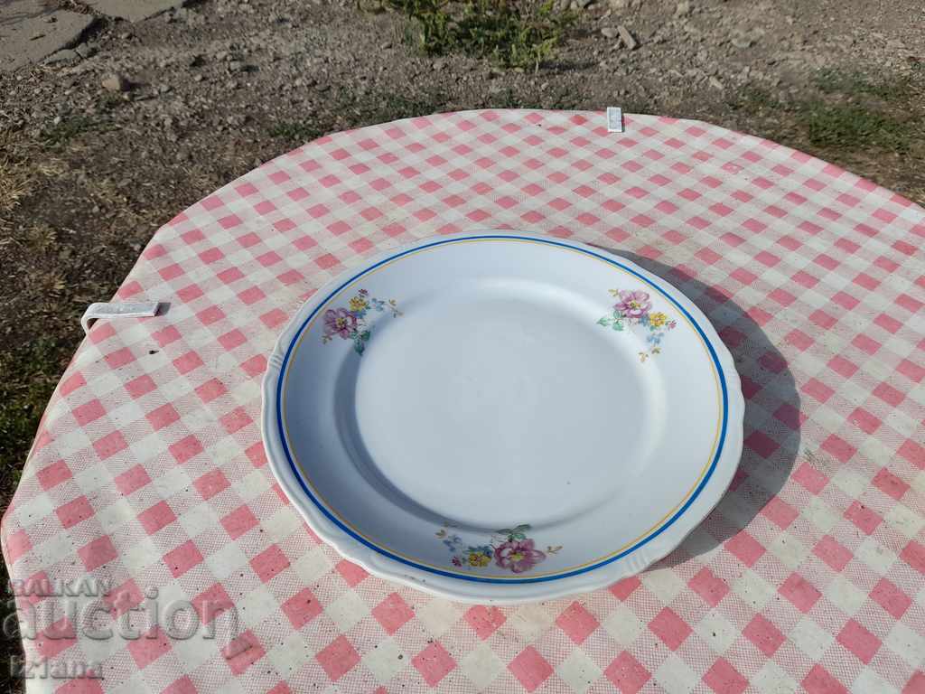 Παλιά πιάτο πορσελάνης με τιμή 9.00 BGN | € 4.60 Παλιά πιάτο πορσελάνης με τιμή 9.00 BGN | € 4.60