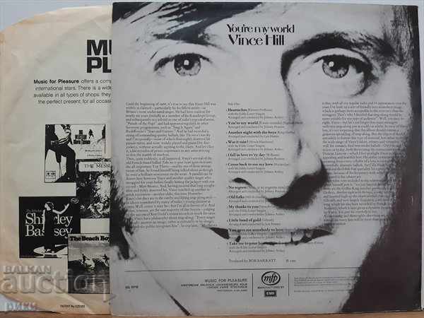 Vince Hill - You're My World 1972 with price 15.00 BGN | € 7.67 Vince Hill - You're My World 1972 with price 15.00 BGN | € 7.67