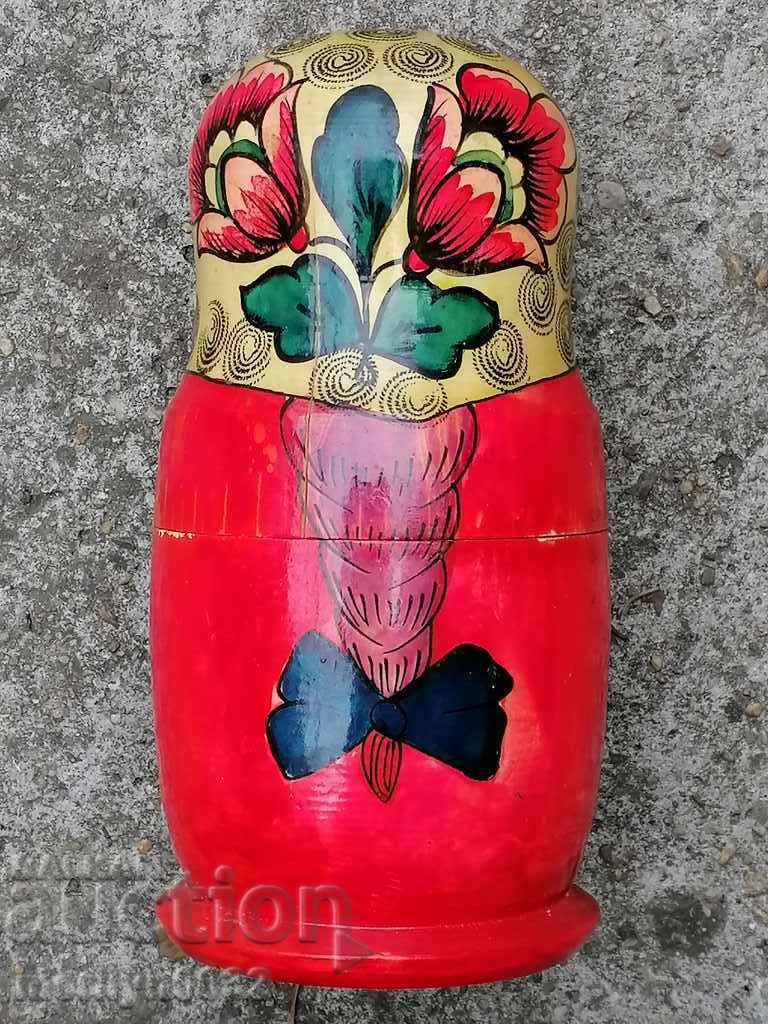 Toy doll, matryoshka doll USSR with price 41.00 BGN | € 20.96 Toy doll, matryoshka doll USSR with price 41.00 BGN | € 20.96