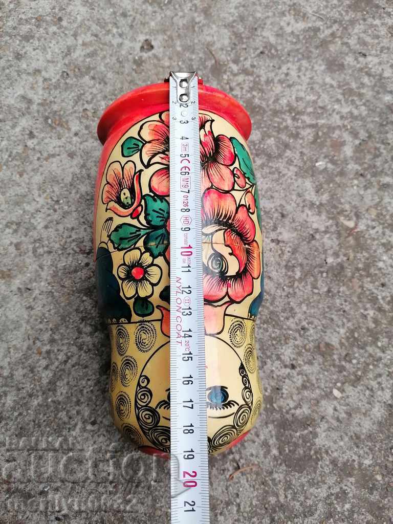 Toy doll, matryoshka doll USSR - 6 Toy doll, matryoshka doll USSR - 6