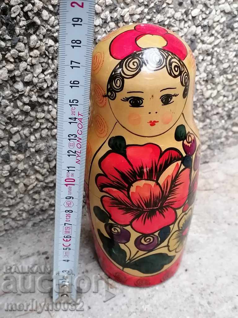 Toy doll, matryoshka doll with price 39.00 BGN | € 19.94 Toy doll, matryoshka doll with price 39.00 BGN | € 19.94