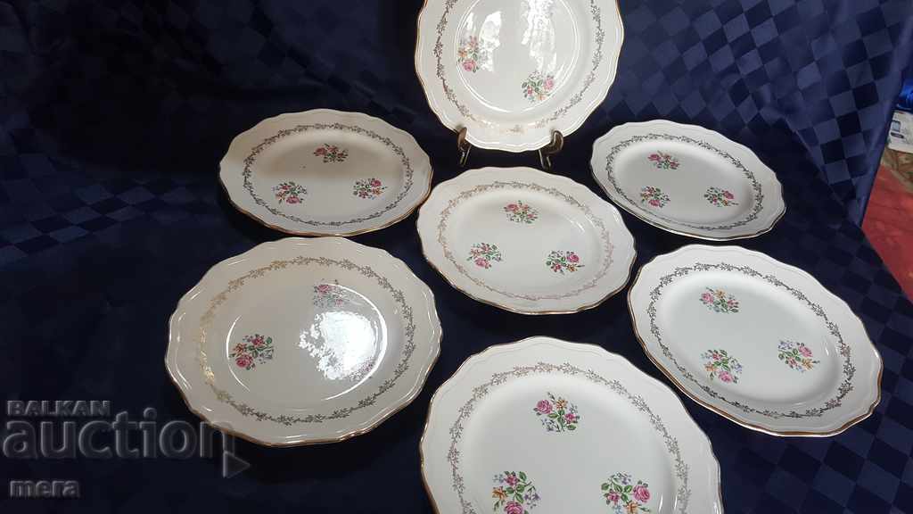 Porcelain plates -L'amandinoise with price 75.00 BGN | € 38.35 Porcelain plates -L'amandinoise with price 75.00 BGN | € 38.35