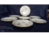 Porcelain plates -L'amandinoise
