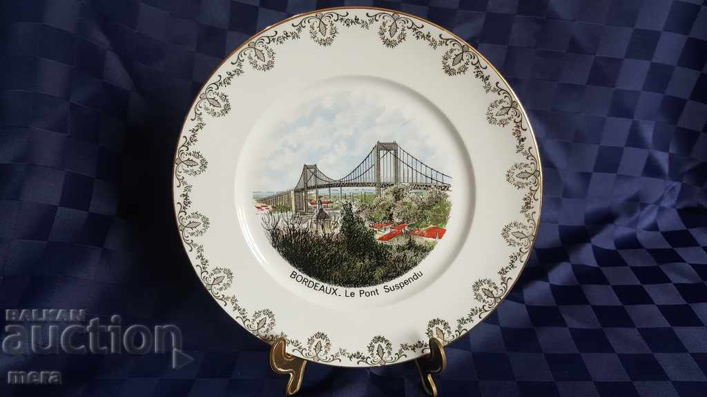 Porcelain plate - Limoges